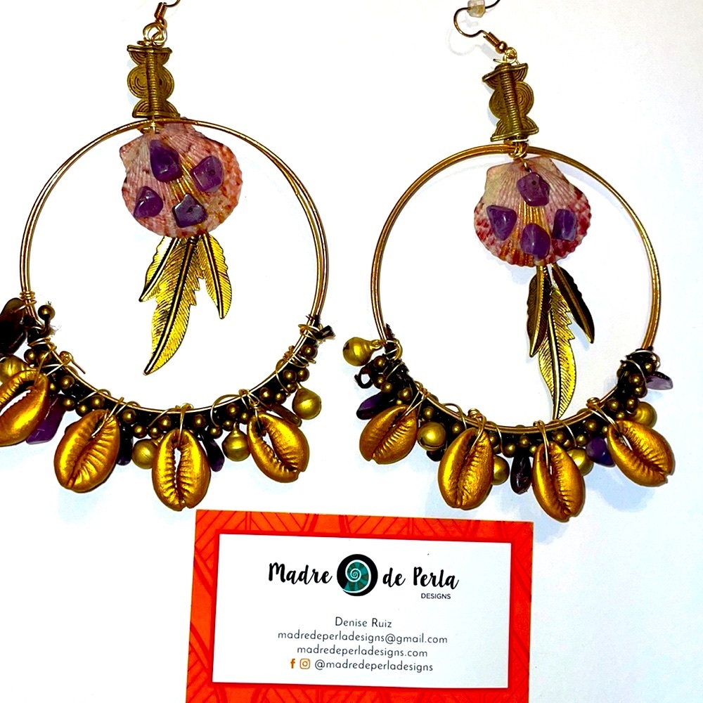 Handmade artist earrings